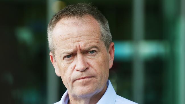 Bill Shorten in Cairns. Picture: Brendan Radke