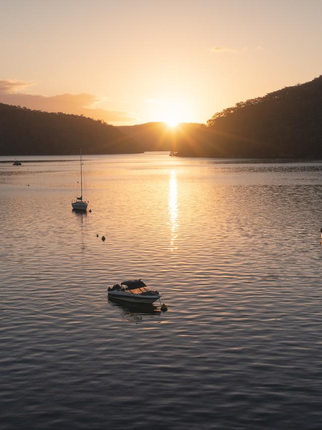 Boats moored on Cowan Creek near Cottage Point, Sydney. Picture: Destination NSW