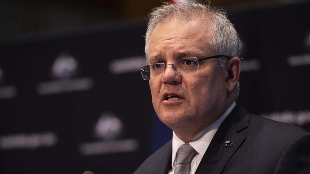 Mr Morrison is pushing a review into the spread of coronavirus from China. Picture: Getty Images.