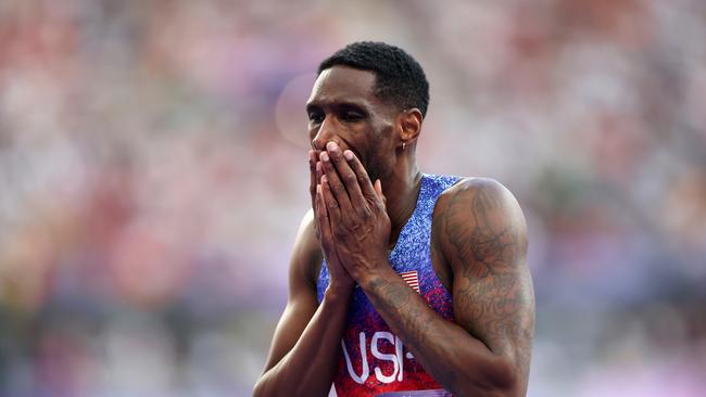 Shelby McEwen had one hand on an Olympic gold medal. (Photo by Christian Petersen/Getty Images)