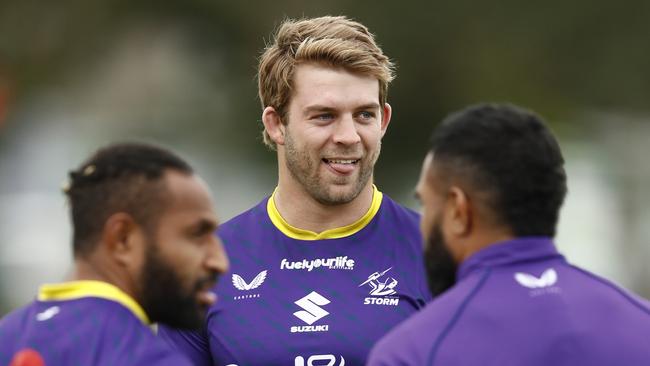 Christian Welch returns for the Storm. Picture: Getty Images