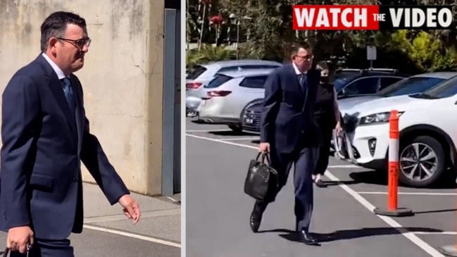 Maskless Andrews strolls through car park