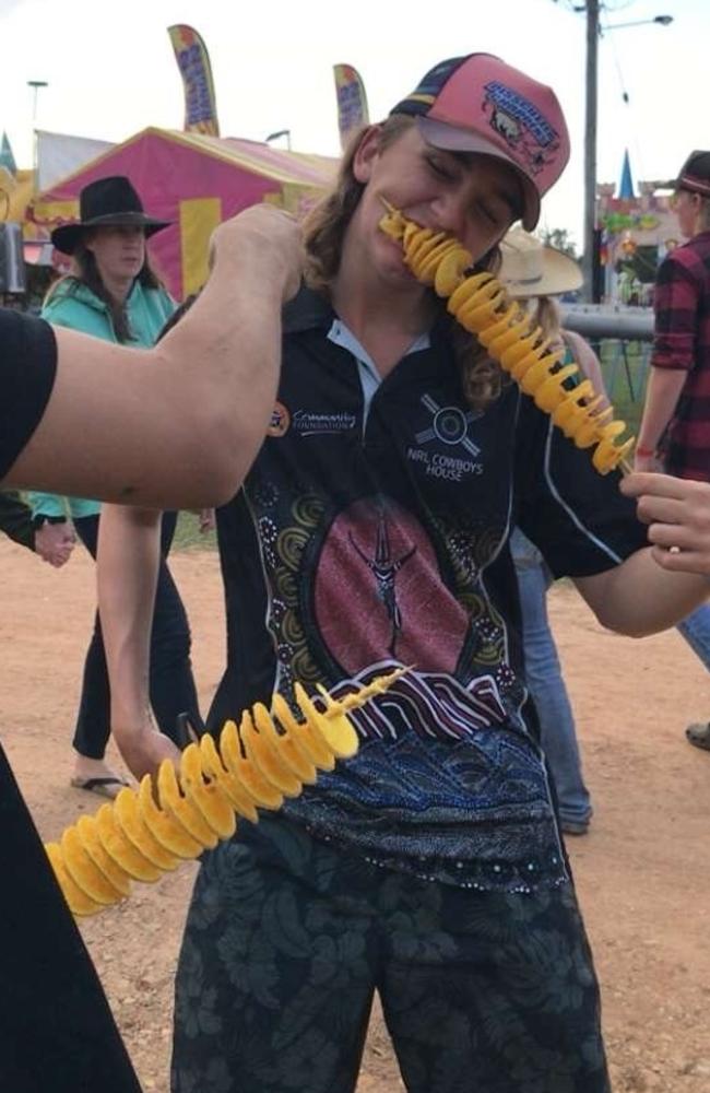 Dale Mason, 17, will soon go down to Brisbane for spinal rehabilitation. Picture: Supplied