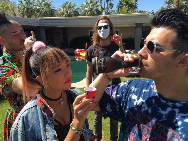 Coachella 2016 on social media... Joe Jonas. Picture: Instagram