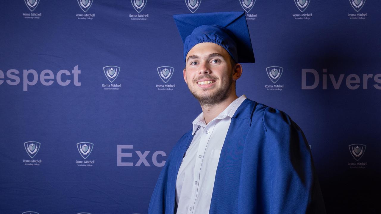 Roma Mitchell Secondary College Graduation at the Adelaide Town Hall. Picture: Ben Clark