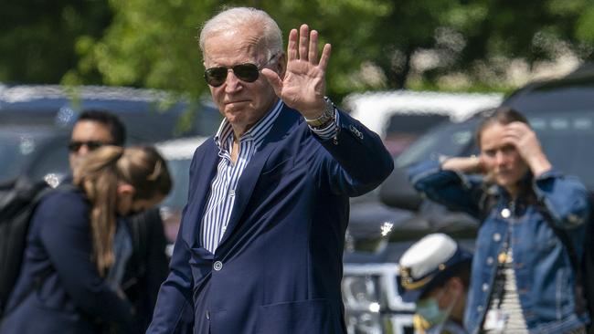 US President Joe Biden Biden wanted to visit Australia for the September 1 anniversary of ANZUS. Picture: Getty Images