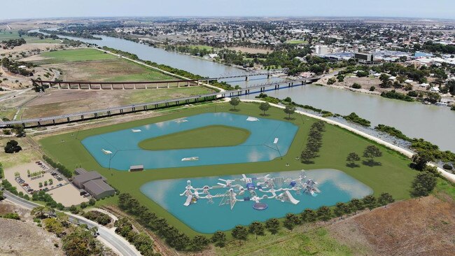 Bridge Watersport Park concept images of its much anticipated Murray Bridge project.