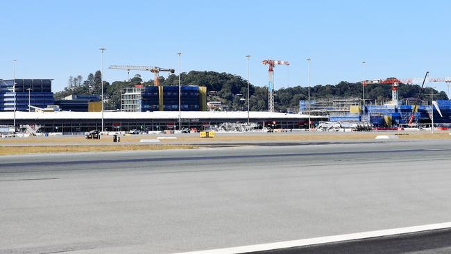 An empty Gold Coast Airport. Photo: Scott Powick Newscorp