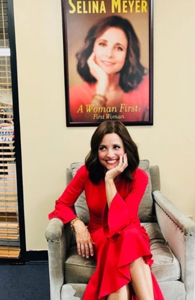 Julia Louis-Dreyfus in Veep. Picture: Instagram.