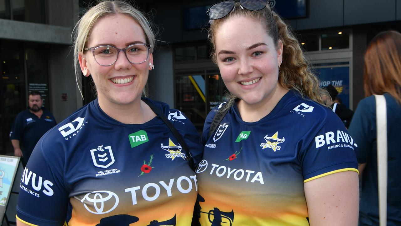 Cowboys Merch Van on the road to Cairns