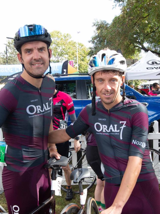 Thousands of cyclists took to the streets of the river city on Sunday for the Tour de Brisbane. \Photo: Grace Kessels.