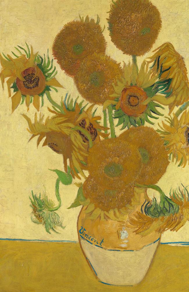 You can still see the beauty of Vincent van Gogh’s Sunflowers after the van Gogh museum in Amsterdam opened up its works to virtual fans. Picture: Supplied