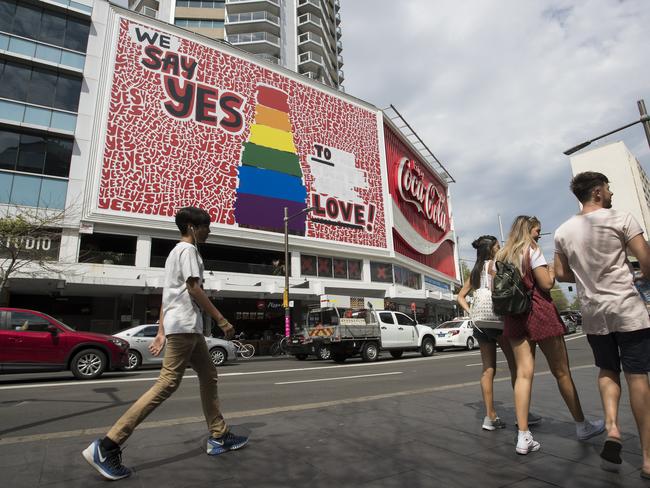 Inner Sydney has been a mecca for the Yes campaign, but the no campaign is gaining traction, putting doubt in the minds of many Australians on the fence. Picture: Brook Mitchell / Getty