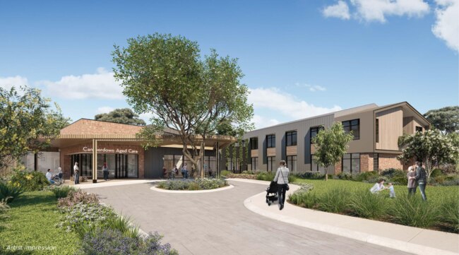 Concept Art: New Aged Care Facility CamperdownPicture: South West Healthcare.