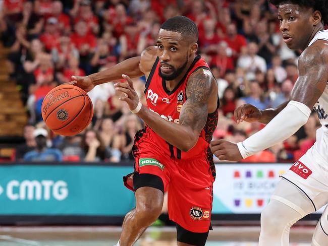 Kendric Davis compared his experience to Bryce Cotton — the man who replaced him in Adelaide. Picture: Getty Images