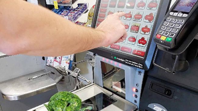 SELF-SERVE: Many customers prefer not to use the check-out machines in supermarkets. Picture: Inga Williams