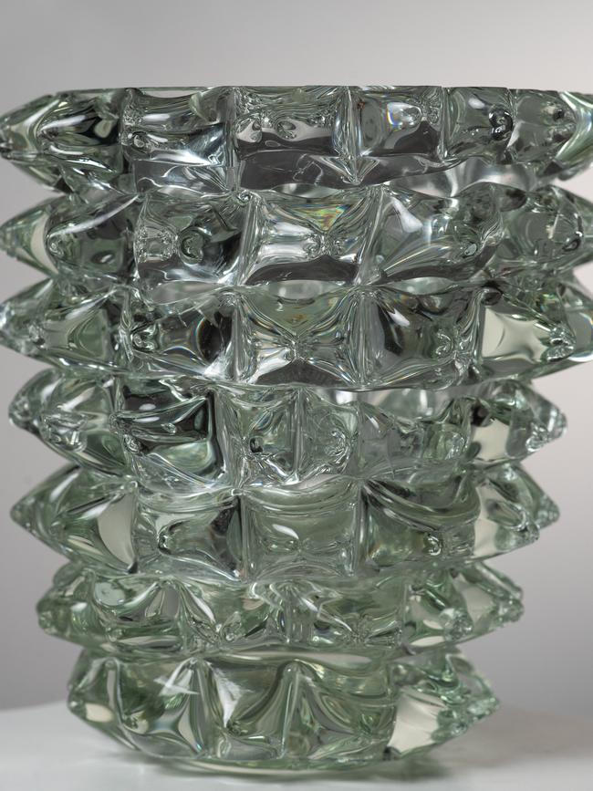 Spikey Murano vase.