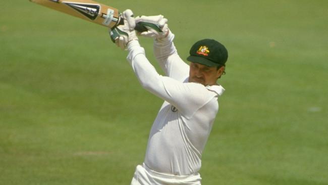 While Australia was beaten 3-1 in the 1985 Ashes, Border was a standout with 597 runs at 66. July 1985.