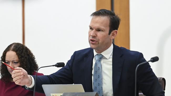 Nationals senator Matt Canavan questioned if the government was ‘asleep at the wheel’. Picture: NCA NewsWire / Martin Ollman