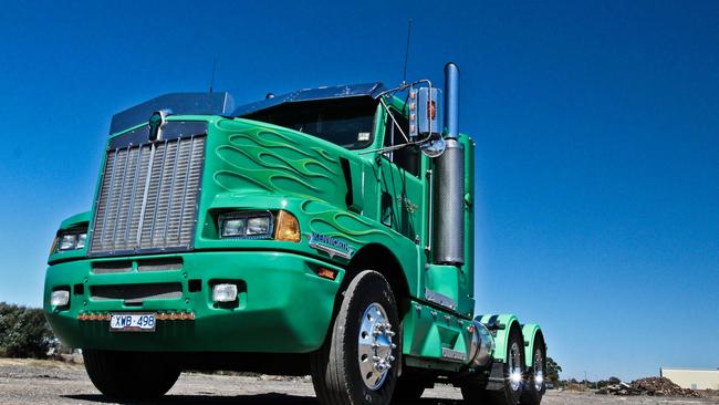 A 10-year-old boy was hit by a prime mover at Laurel Drive, Burpengary on Friday FILE IMAGE, not actual truck.