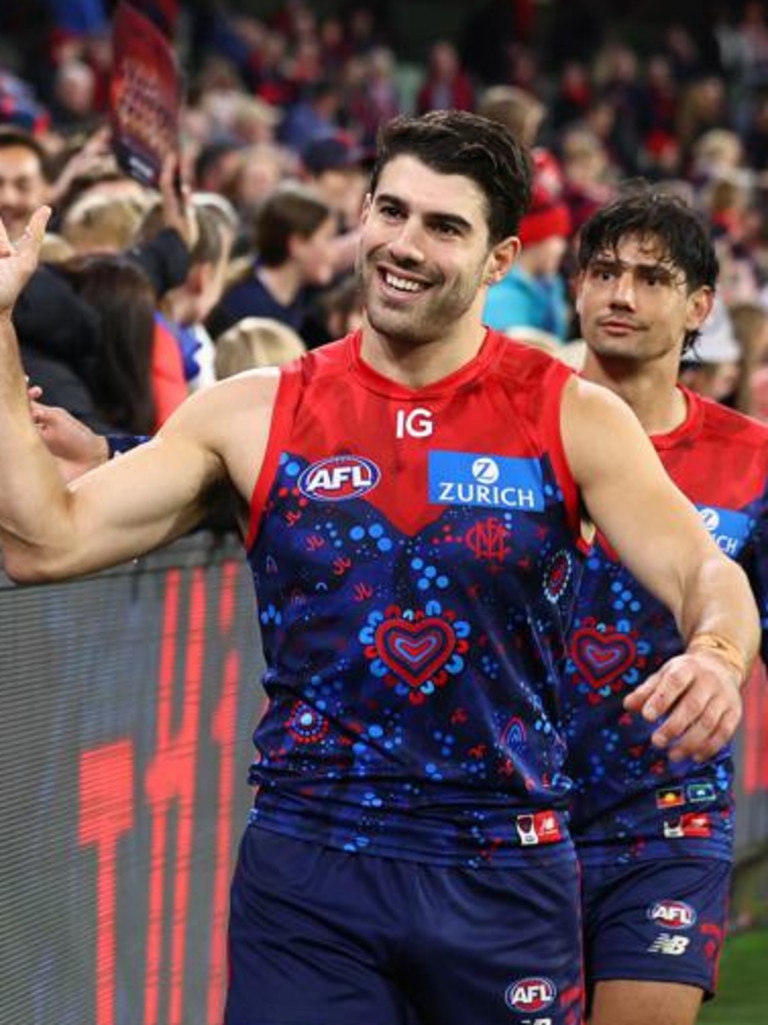 Petracca cleared the air with teammates earlier in the week. Photo by Quinn Rooney/Getty Images