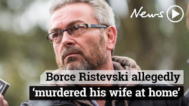 Borce Ristevski allegedly murdered his wife at home