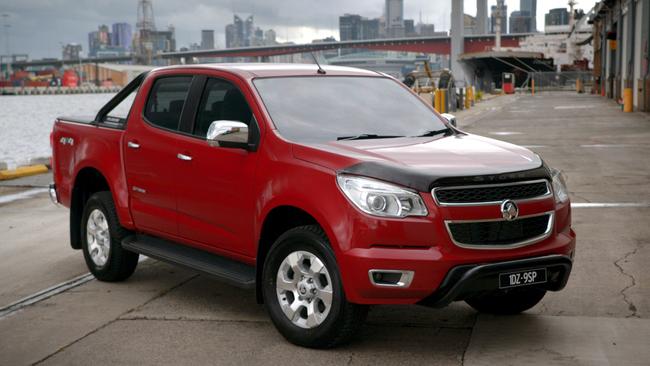 Fire warning ... Colorado drivers may notice smoke under the bonnet. Photo: Supplied.