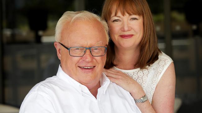 Graham Richardson and wife Amanda at China Doll restaurant Woolloomooloo. For John Lehmann's Saturday column. Pic Stephen Cooper