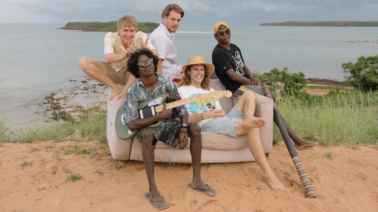 Yolngu surf-rock band King Stingray, from Arnhem Land, was supposed to play at Grapevine Gathering. Picture: Supplied