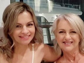 Journalist and author, Nicole Madigan with her Mum, Rose. Supplied