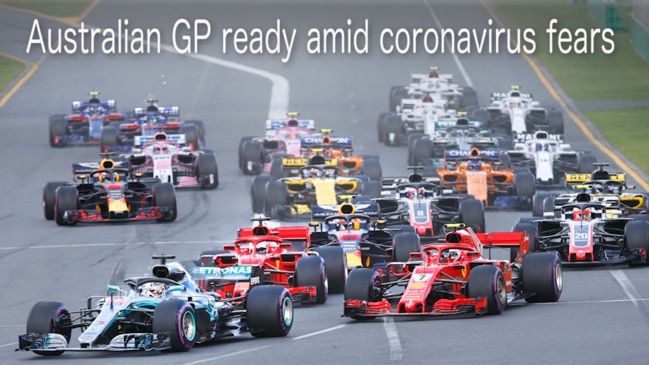 Australian GP ready amid coronavirus fears