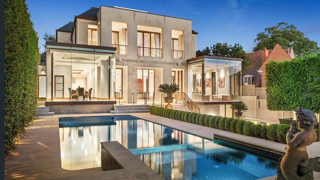 Celebrity chef Shannon Bennett parted ways with his family home at 43 Lansell Rd, Toorak.