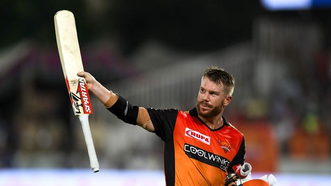 David Warner smashed his team into the IPL finals.