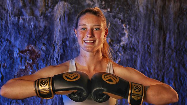 AFLW player and professional boxer Tayla Harris. Picture: Alex Coppel