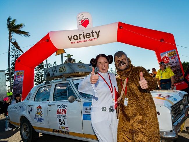 Around $95,000 in grants will be awarded to rural schools and communities throughout the 2,400km NSW Variety Bash journey in 2024. Photo: Contributed