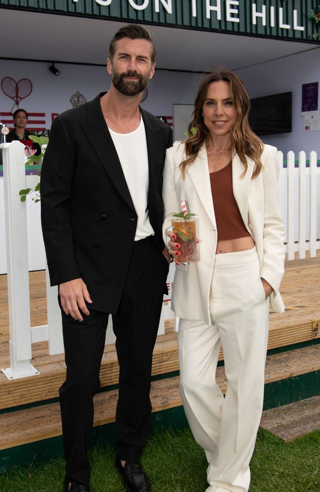 Going public: Melanie C poses with new man Chris Dingwall. Picture: Getty