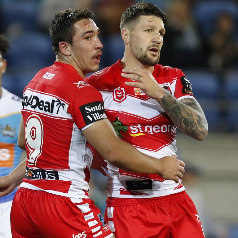 Gareth Widdop (right) and Reece Robson.