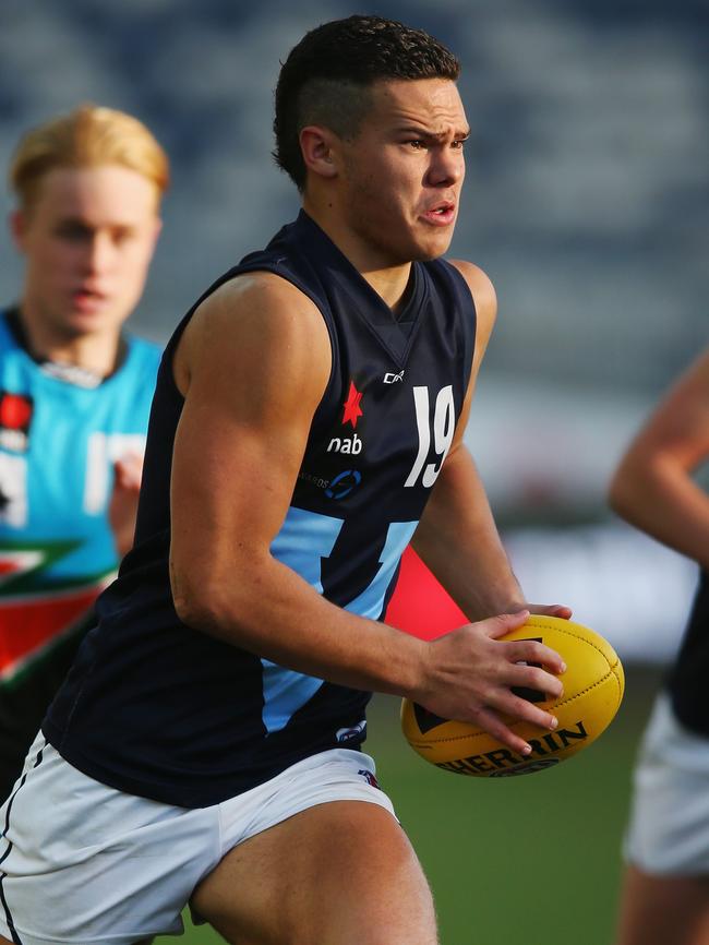 Cameron Rayner in action for Vic Metro.