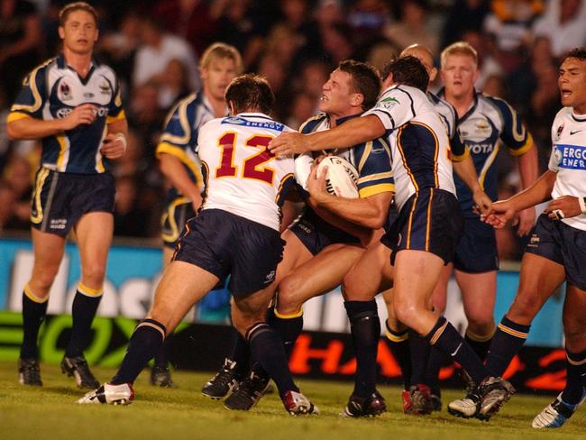 North Queensland Cowboys v Brisbane Broncos at Dairy Farmers Stadium,Townsville. Picture: Scott Radford-Chisholm