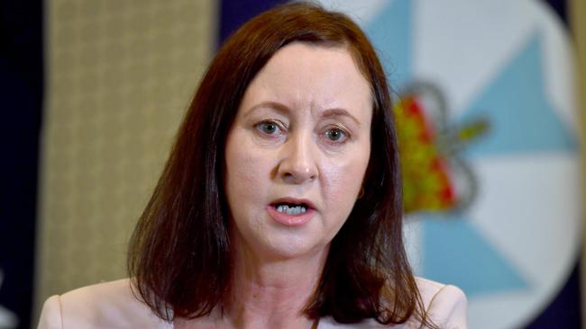 Health Minister Yvette D’Ath acknowledged there was an increase in emergency department presentations and the pressure the health system was feeling. Picture: John Gass