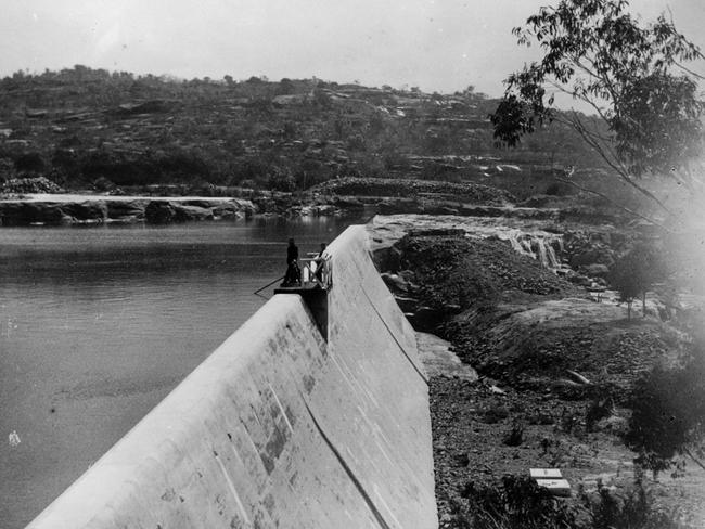 Manly Dam in 1891. Picture: Northern Beaches Library