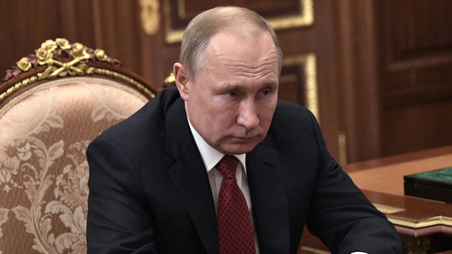 Russian President Vladimir Putin announced a radical overhaul. Picture: AP