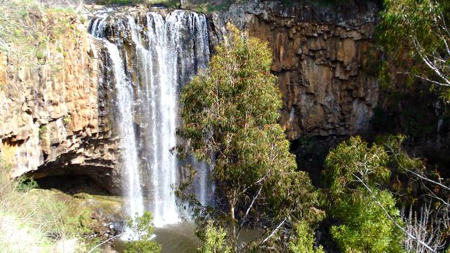 Trentham Falls are an impressive sight when in full flow.