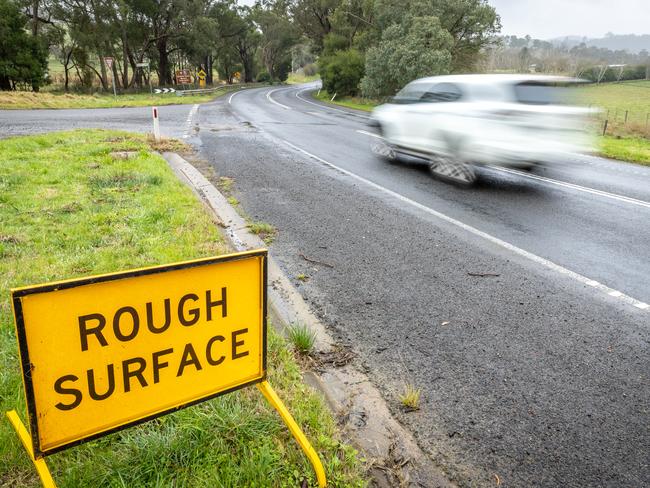 There is some money for road repairs but not as much as Queensland. Picture: Jake Nowakowski