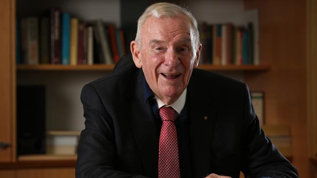 Former governor-general Bill Hayden in 2016. Picture: Lyndon Mechielsen/The Australian