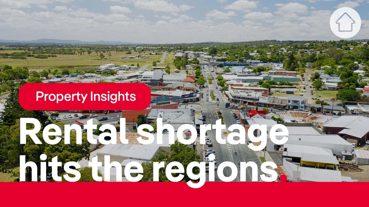 What's lowering rental supply in regional Australia?