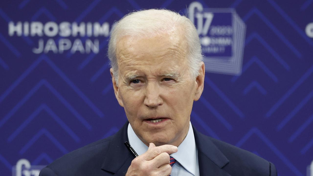 US President Joe Biden is seeking re-election. Picture: Getty Images