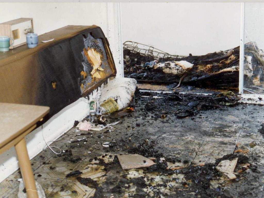 Damage to `The Sands’ Hotel, on the Gold Coast during Schoolies week in 1994.