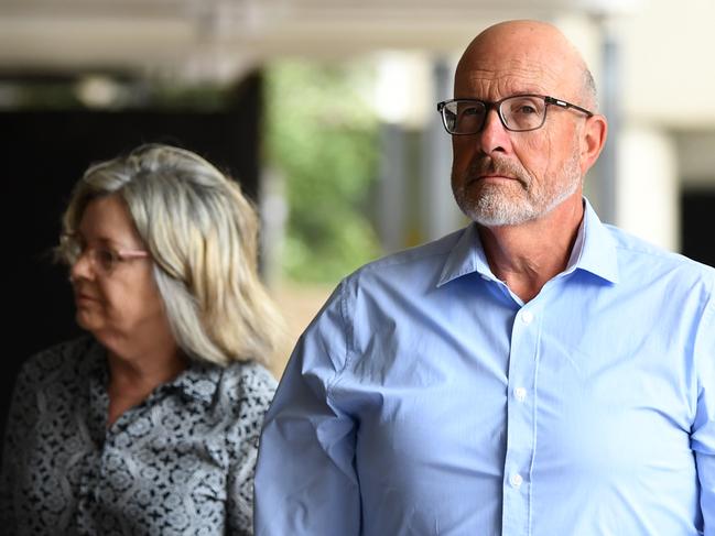 Therese and Mark O’Brien arriving at court in December last year. Picture: NCA NewsWire/Joel Carrett