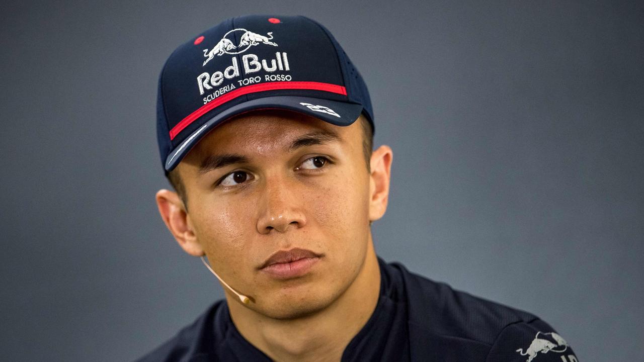 2019 news: Alexander Albon Red Pierre dropped